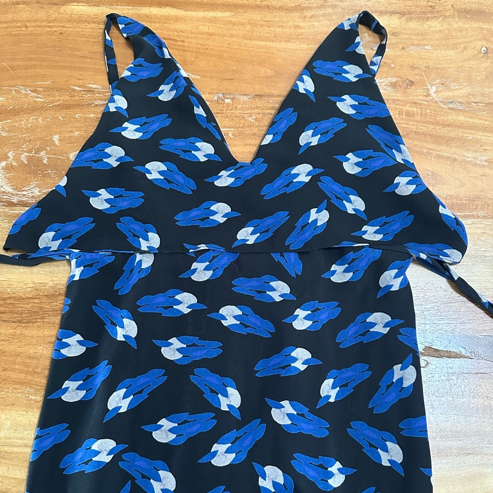 DVF floor length dress